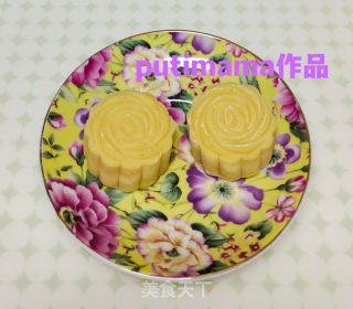 绿豆沙月饼的做法步骤：4