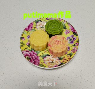 绿豆沙月饼的做法步骤：8