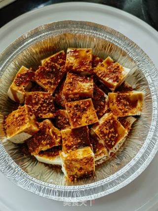 空气炸锅版铁板豆腐的做法步骤：13