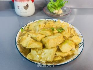 大葱烧豆腐的做法步骤：8