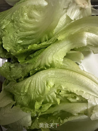 蒜泥生菜的做法步骤：1