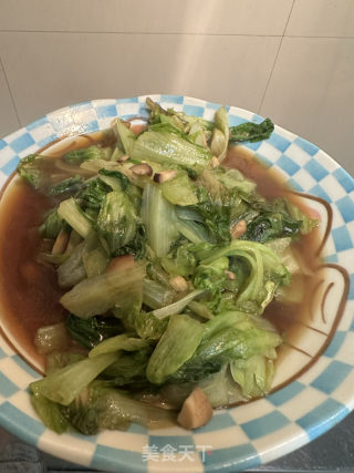 蒜泥生菜的做法步骤：4
