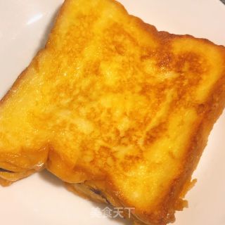 爆浆西多士的做法步骤：11