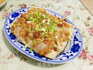 蒜蓉辣酱蒸茄子粉丝的做法