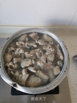 香菜拌羊脸的做法步骤：4