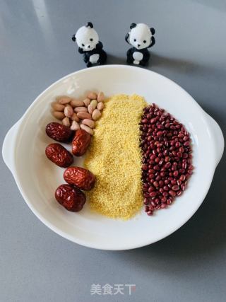营养红豆米糊的做法步骤：1