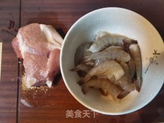 竹笋丸子汤的做法步骤：2