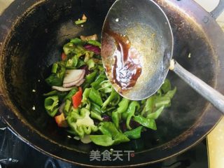 小炒肉的做法步骤：8
