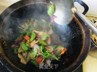 小炒肉的做法步骤：12