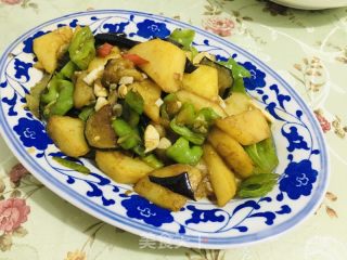 地三鲜的做法步骤：14