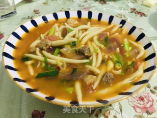 羊肉荞面鱼鱼的做法