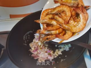 干煎虾的做法步骤：19