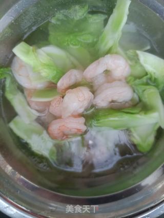 虾仁炒儿菜的做法步骤：5