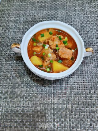 番茄土豆排骨汤的做法步骤：14