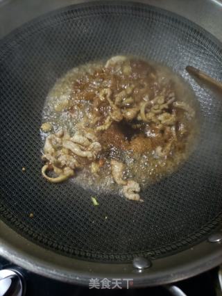 肉丝炒薄皮椒的做法步骤：11