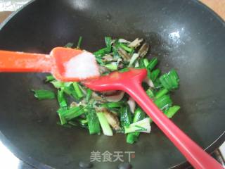 大蒜炒鲍鱼的做法步骤：11