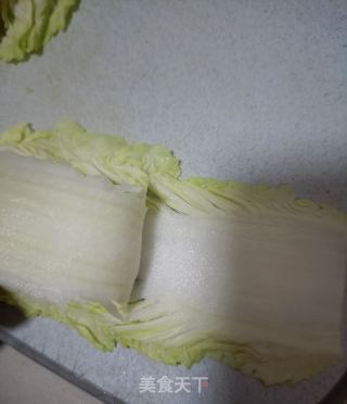 白菜粉皮拌鸡的做法步骤：1