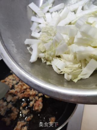 肉末炒白菜的做法步骤：4