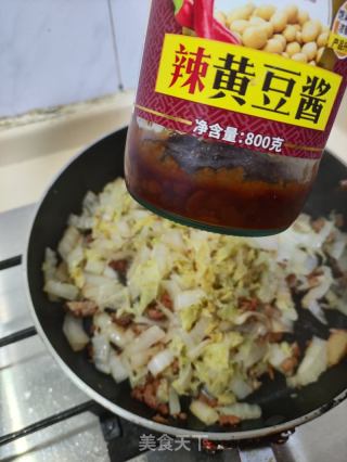 肉末炒白菜的做法步骤：5