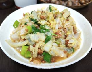 肉末炒白菜的做法步骤：7