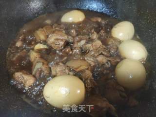 排骨烧鸡蛋的做法步骤：5