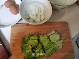 番茄虾仁疙瘩汤的做法步骤：4