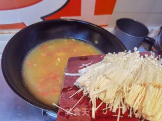 番茄虾仁疙瘩汤的做法步骤：20
