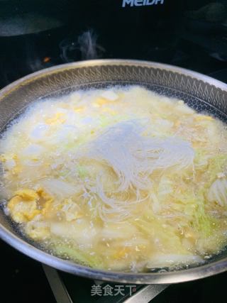 白菜豆腐汤的做法步骤：7