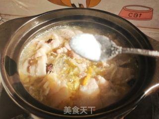 酸菜汆白肉的做法步骤：7