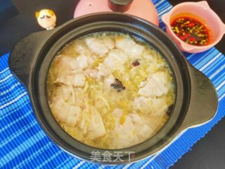 酸菜汆白肉的做法步骤：9