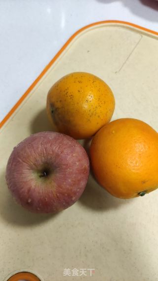 橙子苹果茶的做法步骤：1