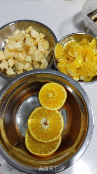 橙子苹果茶的做法步骤：2