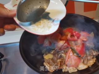 番茄土豆炖牛腩的做法步骤：16