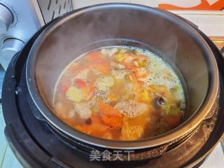 番茄土豆炖牛腩的做法步骤：19