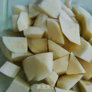 咖喱土豆鸡块的做法步骤：1