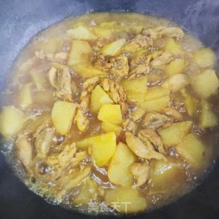 咖喱土豆鸡块的做法步骤：7