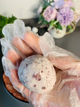 红豆糯米团子的做法步骤：6