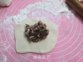 梅干菜肉末烤饼的做法步骤：15