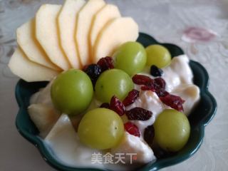酸奶拌奶油富士的做法步骤：7