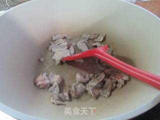 肉片青椒炒烤麸的做法步骤：6