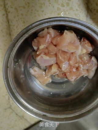 鸡肉蔬菜丁的做法步骤：5