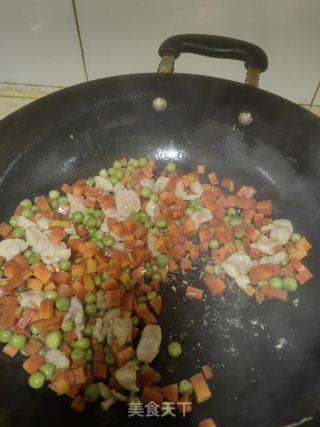 鸡肉蔬菜丁的做法步骤：8