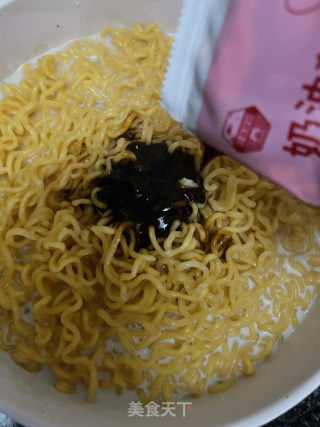 牛奶芝士火鸡面的做法步骤：5