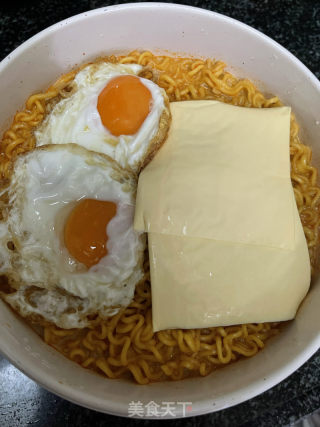 牛奶芝士火鸡面的做法步骤：7