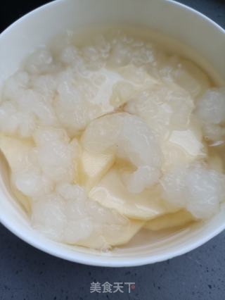 奶油富士炖雪蛤的做法步骤：6