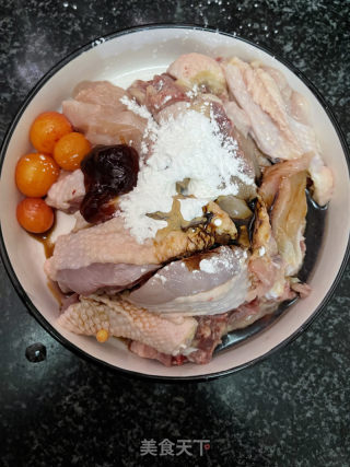 白贝鸡煲的做法步骤：4