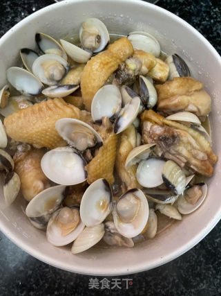 白贝鸡煲的做法步骤：10