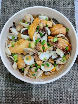 白贝鸡煲的做法步骤：14