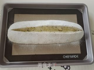 橄榄油芝麻乳酪面包的做法步骤：6