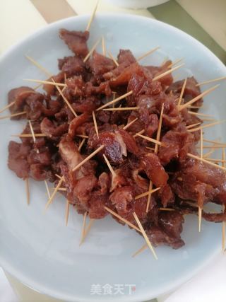 牙签肉的做法步骤：5